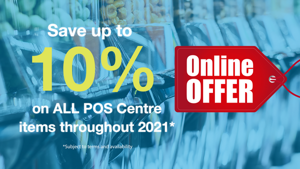 2021 offer - Get up to 10% off ALL POS Centre items HL POS Centre