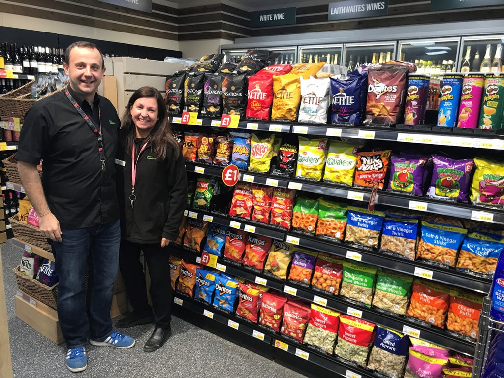 HL bag a solution for crisps with Multivo™ Max - HL POS Centre