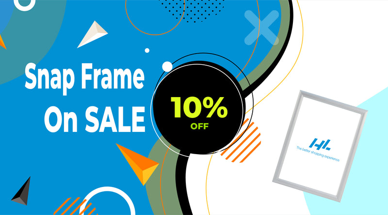 Get 10% off on all Snap Frame ! [Promotion Ended]