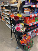 Mobile 3 Buckets Flower Stand