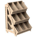 3 Tier Fresh Produce Unit - 9 Crates