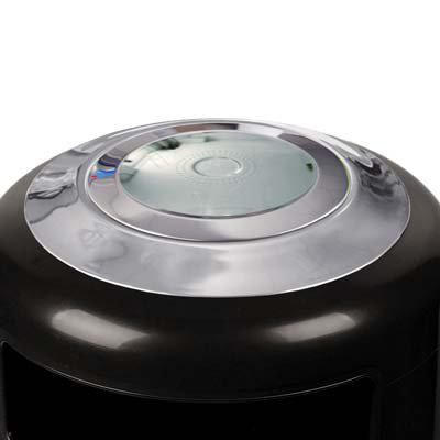 Black External Waste Bin