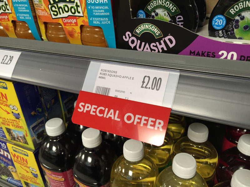 Printed Shelf Talker