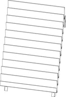 11 Tier Card Rack