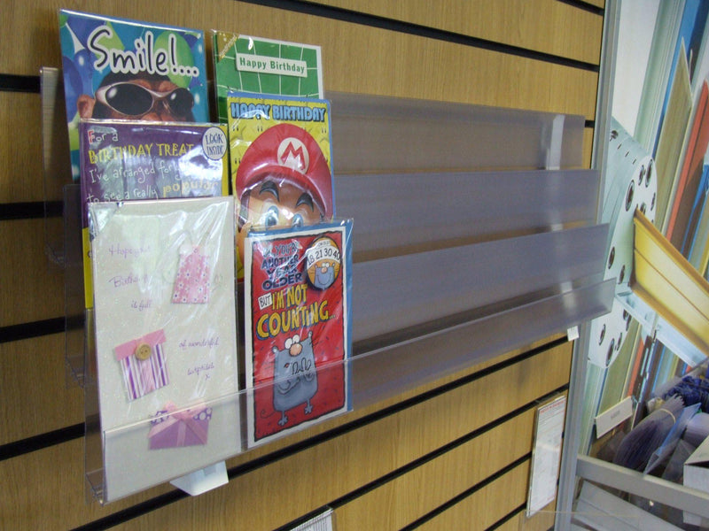 3 Tier Slatwall Card Rack