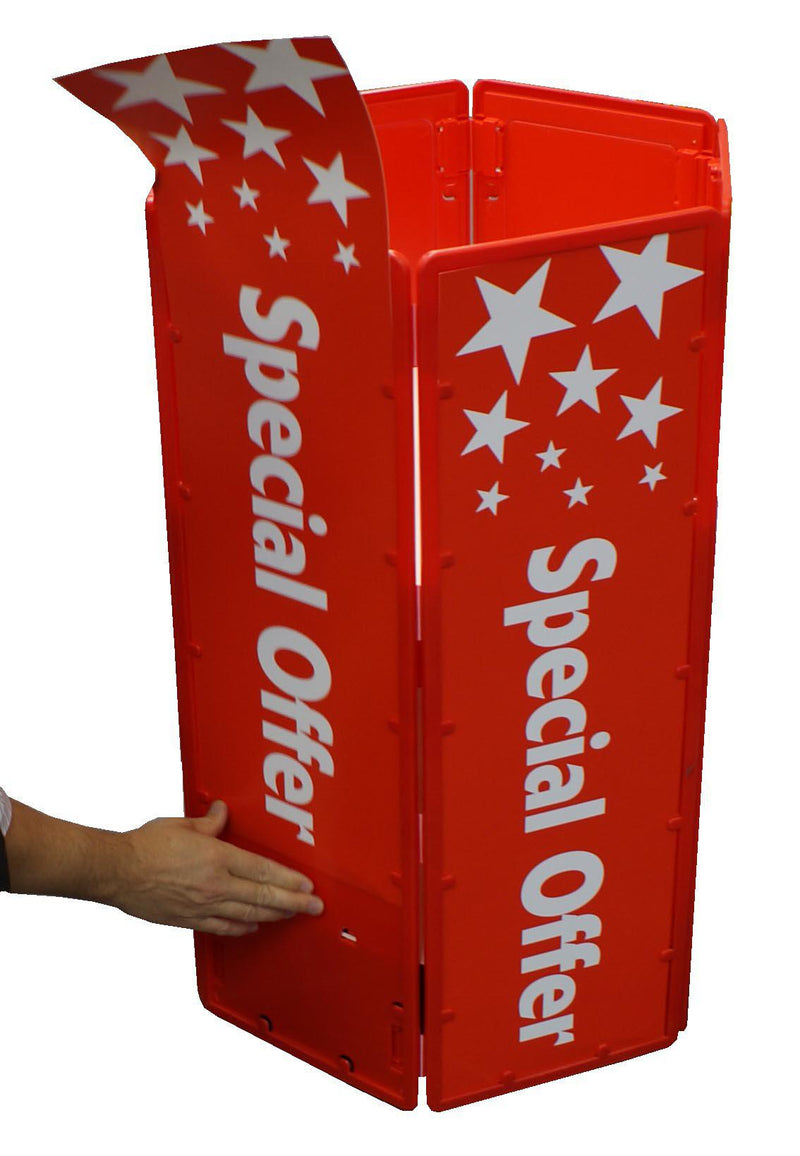 Side Graphic panels for Mul T Bins