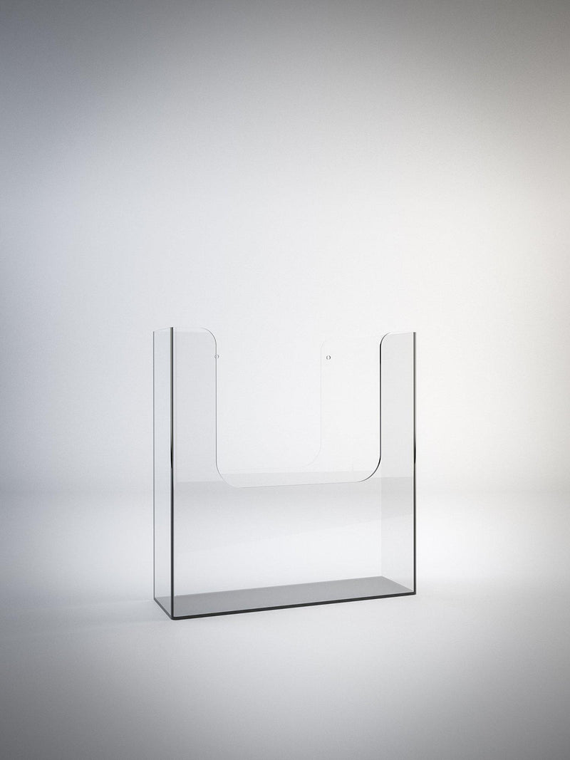 Extra Capacity Wall Mounted Leaflet Holder