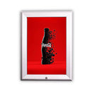 Silver Lockable Snap Frame