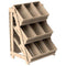 3 Tier Fresh Produce Unit - 9 Crates