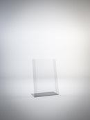 Slanted Sign Holder - 10 pack - Clear