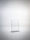 Slanted Sign Holder - 10 pack - Clear