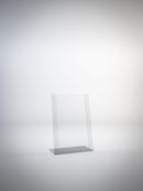 Slanted Sign Holder - 10 pack - Clear
