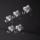 Suction Cup Button with Wire Hook