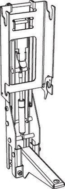 Swing down arm for HL Gravity bin