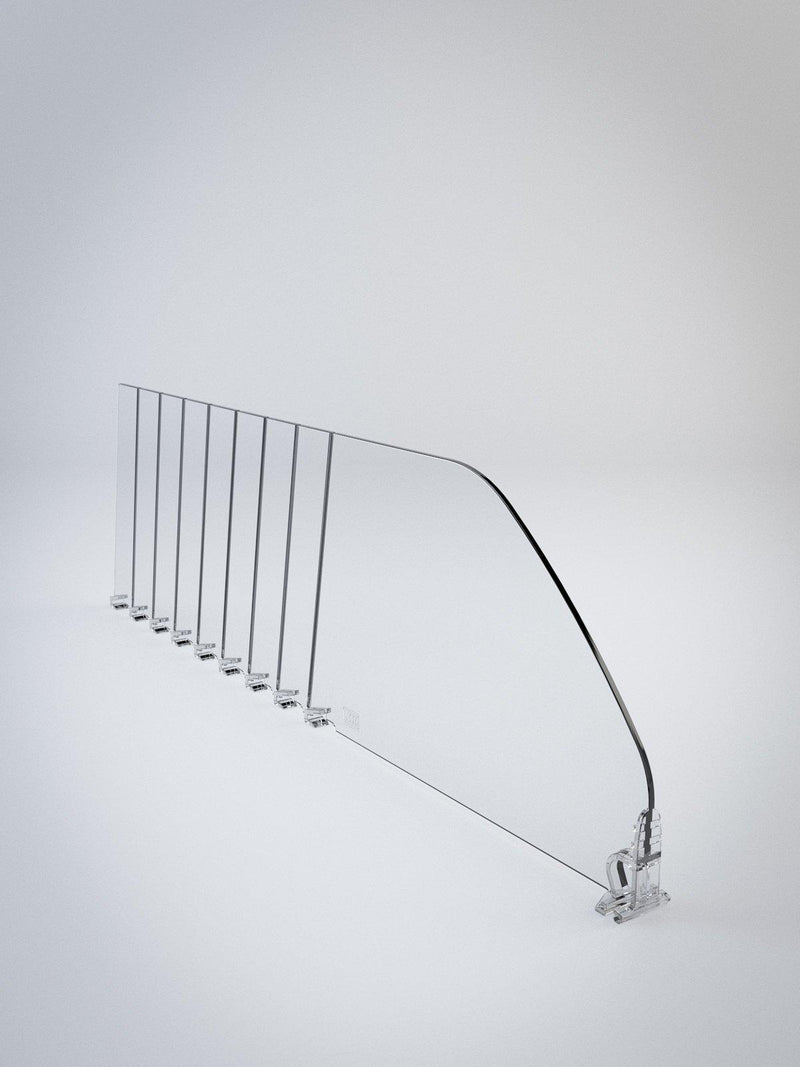 Optimal+™ - 120mm Tall Angled Divider Without Stop